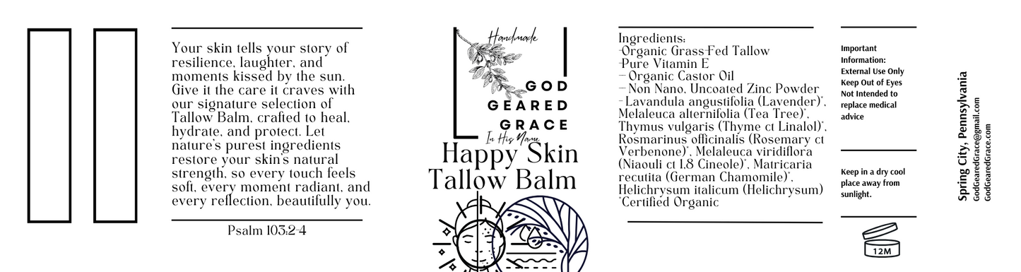 Happy Skin Tallow Balm